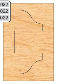 Mini-Pro Shaper Cutters - MC51-022