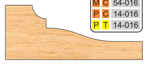 Mini-Pro Shaper Cutters - MC54-016