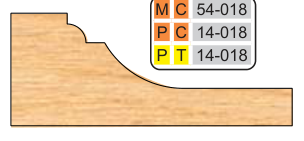 Mini-Pro Shaper Cutters - MC54-018